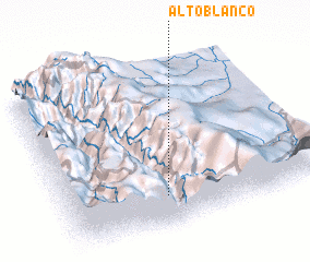 3d view of Alto Blanco