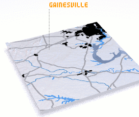 3d view of Gainesville