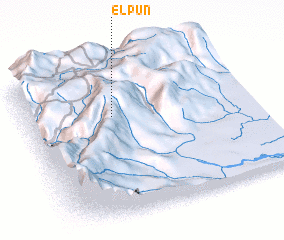 3d view of El Pun