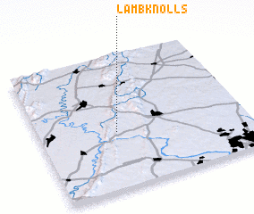 3d view of Lamb Knolls