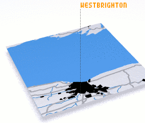 3d view of West Brighton