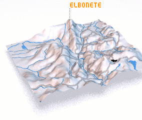 3d view of El Bonete