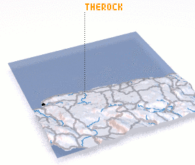 3d view of The Rock