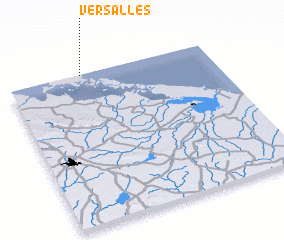 3d view of Versalles