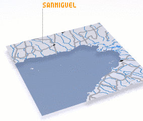 3d view of San Miguel