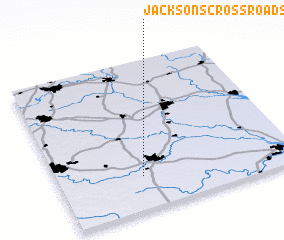 3d view of Jacksons Crossroads