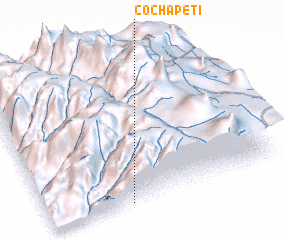 3d view of Cochapetí