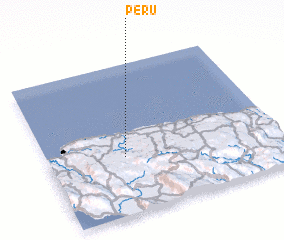 3d view of Peru