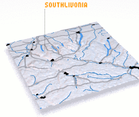 3d view of South Livonia