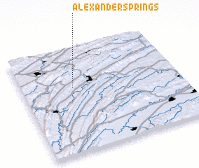 3d view of Alexander Springs