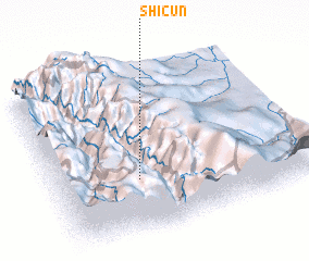 3d view of Shicún