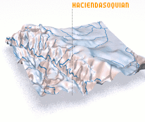 3d view of Hacienda Soquián