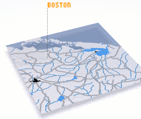 3d view of Boston