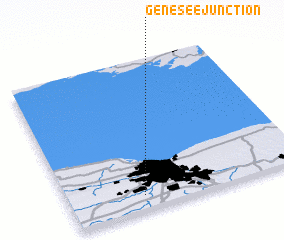 3d view of Genesee Junction