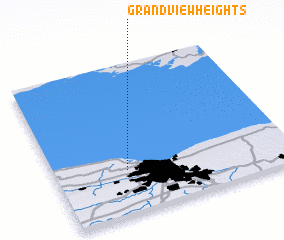 3d view of Grand View Heights