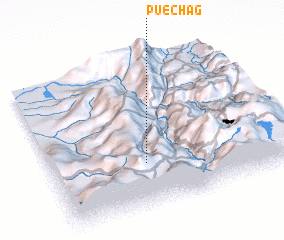 3d view of Puechag