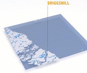 3d view of Driggs Hill