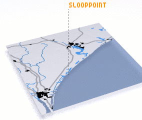 3d view of Sloop Point