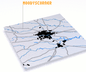 3d view of Moodys Corner