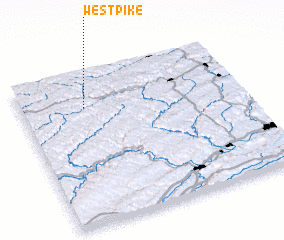 3d view of West Pike