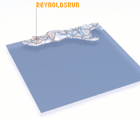 3d view of Reynolds Run