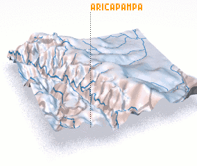 3d view of Aricapampa