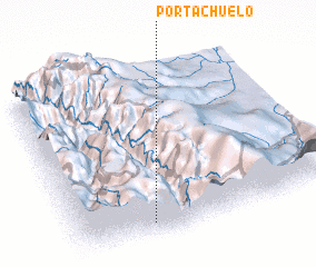 3d view of Portachuelo