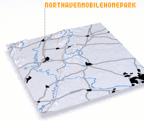 3d view of Northaven Mobile Home Park