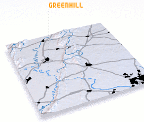 3d view of Green Hill