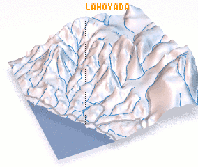 3d view of La Hoyada