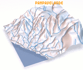 3d view of Pampa Velarde