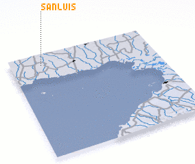 3d view of San Luis