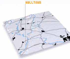 3d view of Halltown