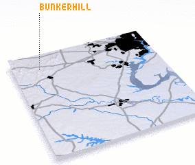 3d view of Bunker Hill