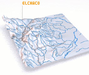 3d view of El Chaco