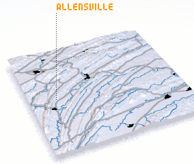 3d view of Allensville