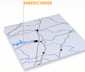 3d view of Bowens Corner