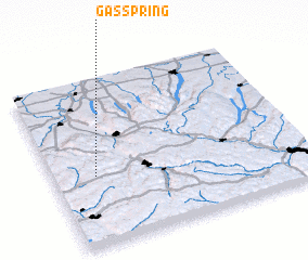 3d view of Gas Spring