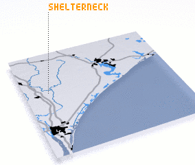 3d view of Shelter Neck