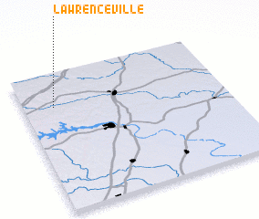 3d view of Lawrenceville