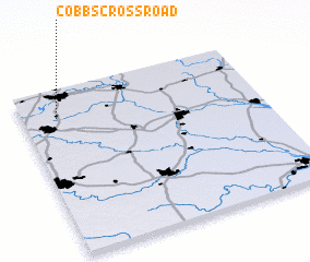 3d view of Cobbs Crossroad