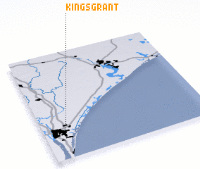 3d view of Kings Grant