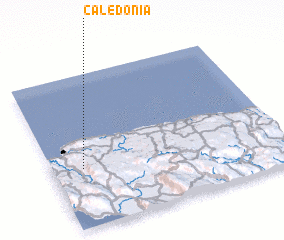 3d view of Caledonia