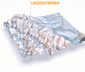 3d view of Laguna Tapada