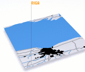 3d view of Riga