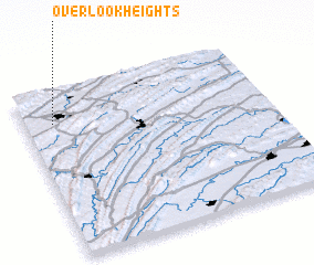 3d view of Overlook Heights