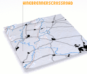 3d view of Winebrenners Crossroad