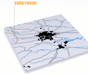 3d view of Sandy Hook