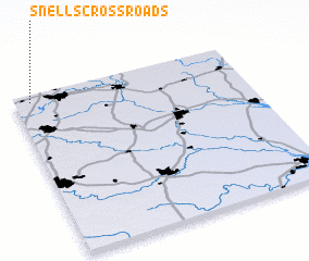 3d view of Snells Crossroads