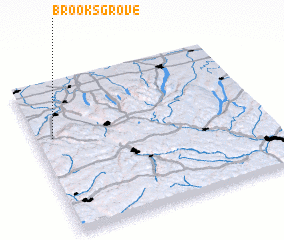 3d view of Brooks Grove